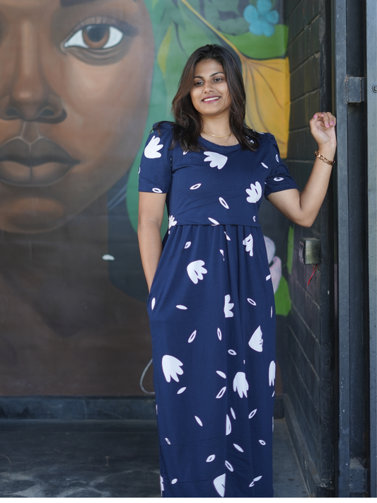 Minnal | Zipless Maternity Maxi | Full Length