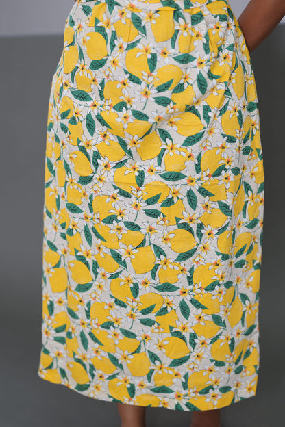 Lemonade  | Zipless Maternity Maxi | Full Length