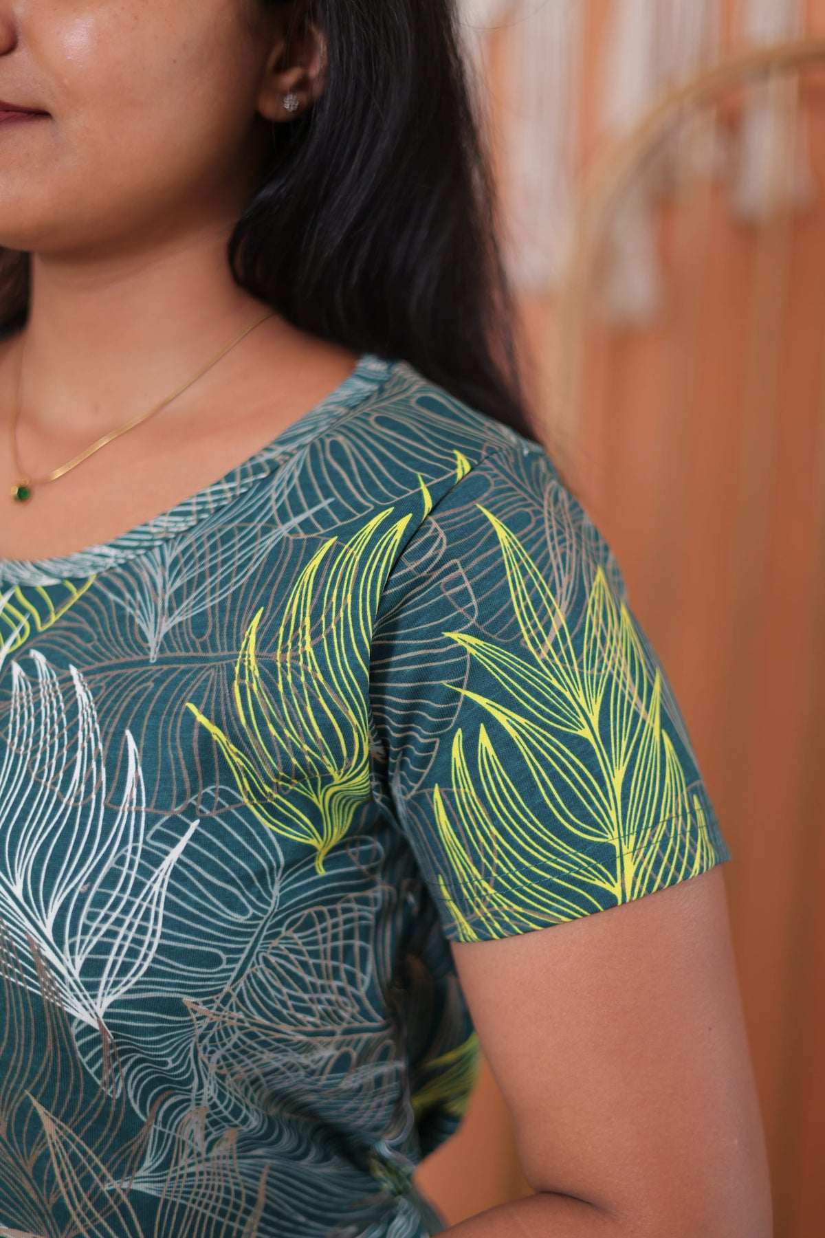 Tropical Garden | Zipless Maternity Maxi | Full Length