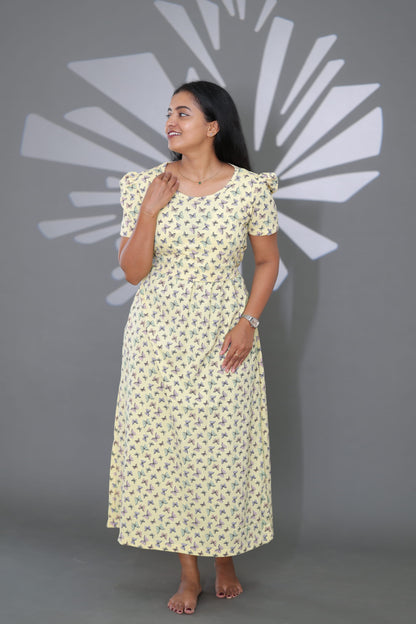 Rainbow Butterfly| Zipless Maternity Maxi | Full Length