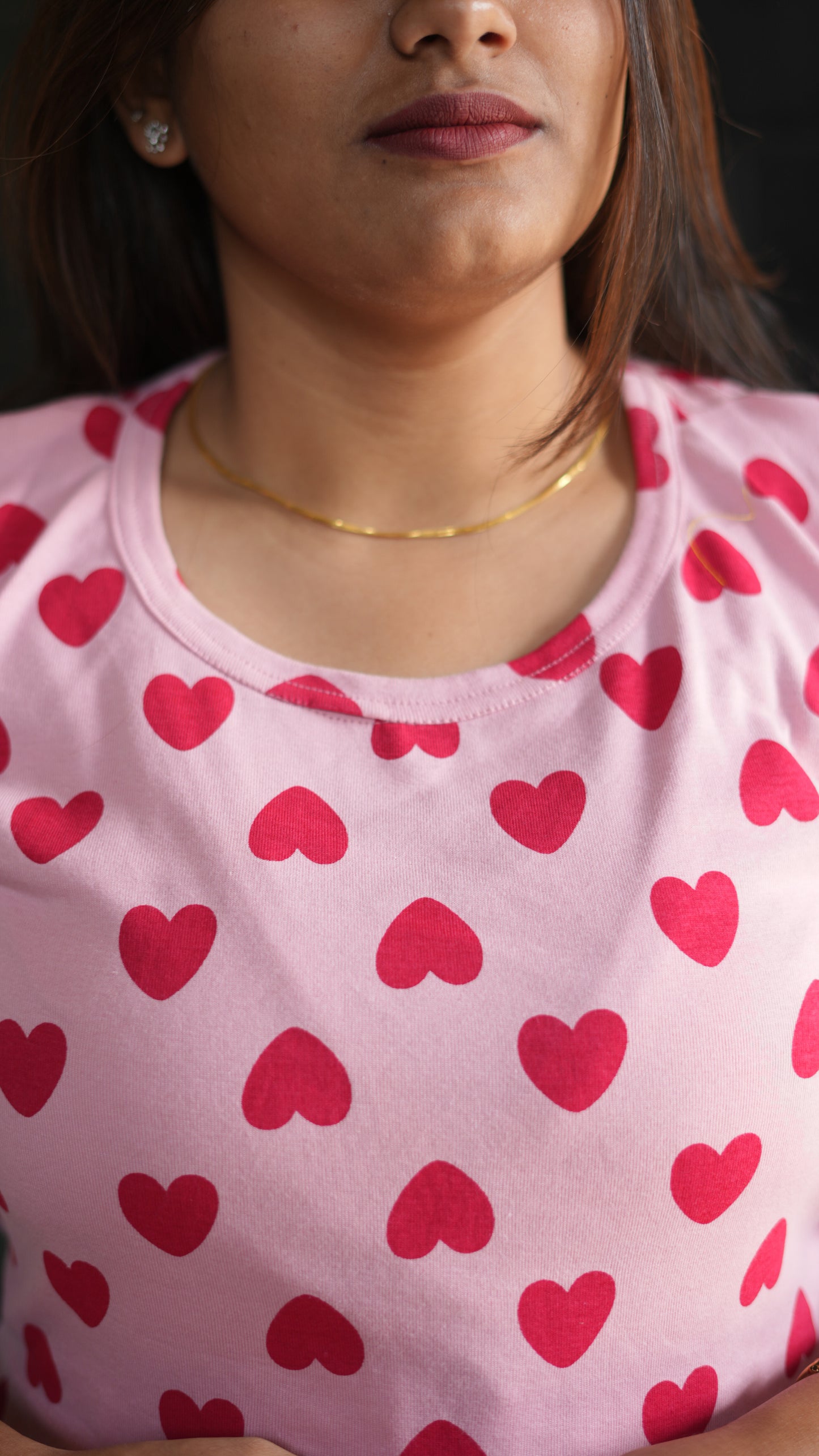 Heart maxi  | ZIPLESS MATERNITY MAXI | FULL LENGTH