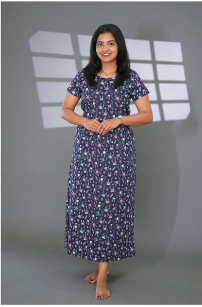 Cartoon  | Zipless Maternity Maxi | Full Length