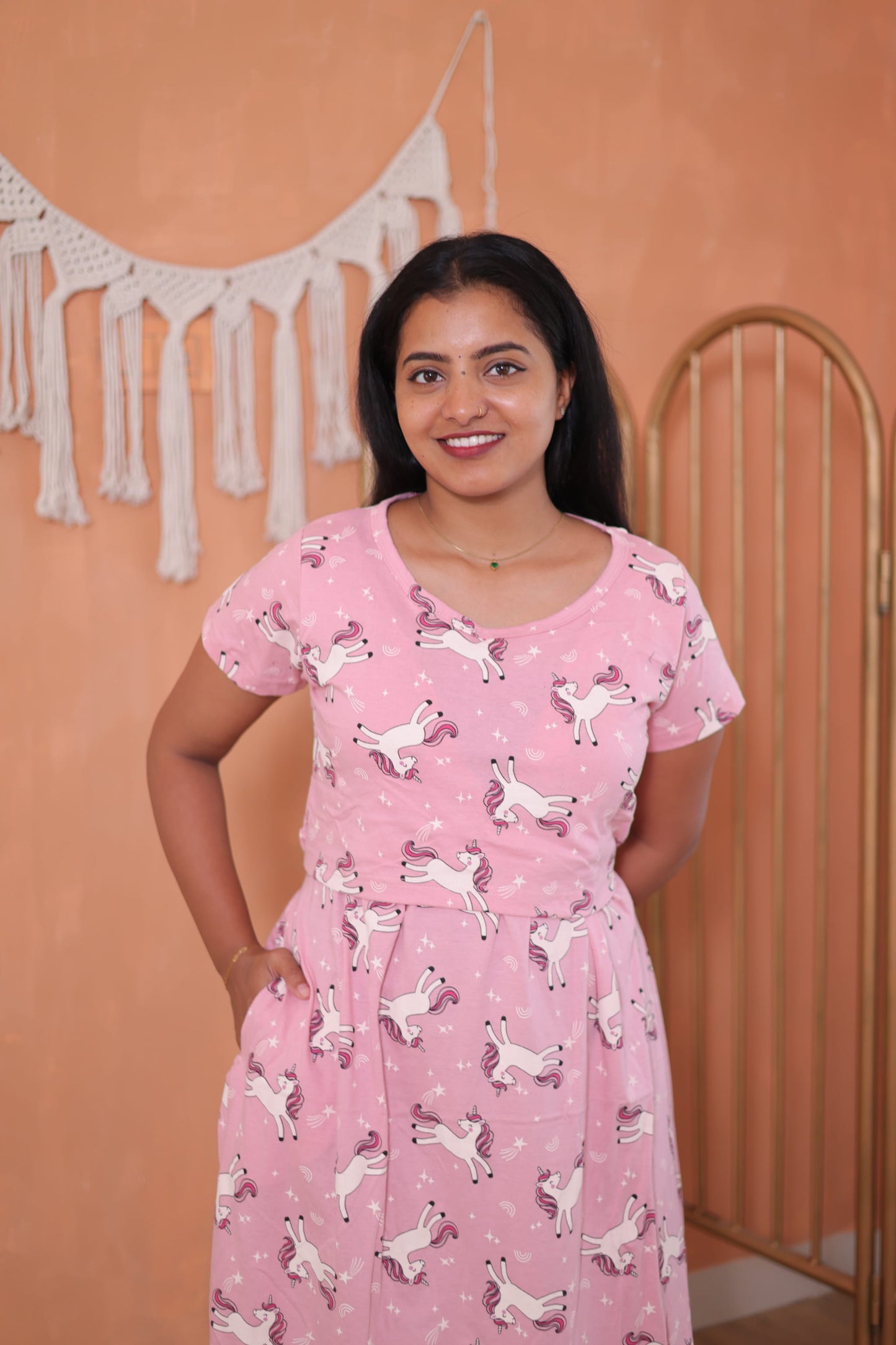 Lavendar Mist | Zipless Maternity  Maxi | Full Length