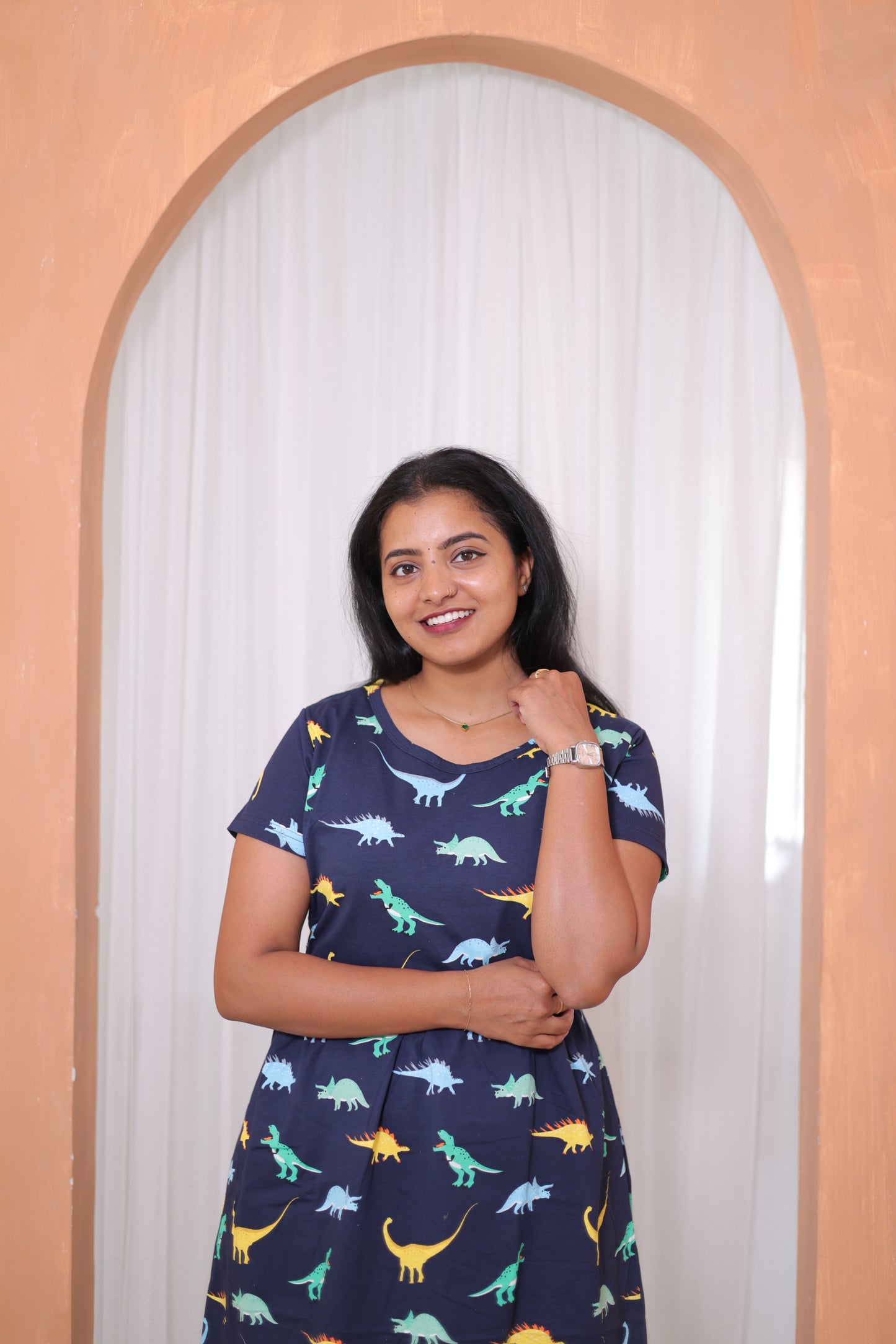 Lavender Micky | Zipless Maternity  Wear | Calf Length