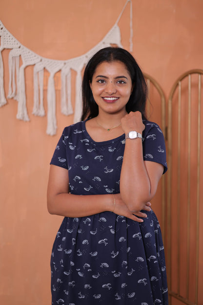 Blue Whale | Zipless Maternity Wear | Full Length