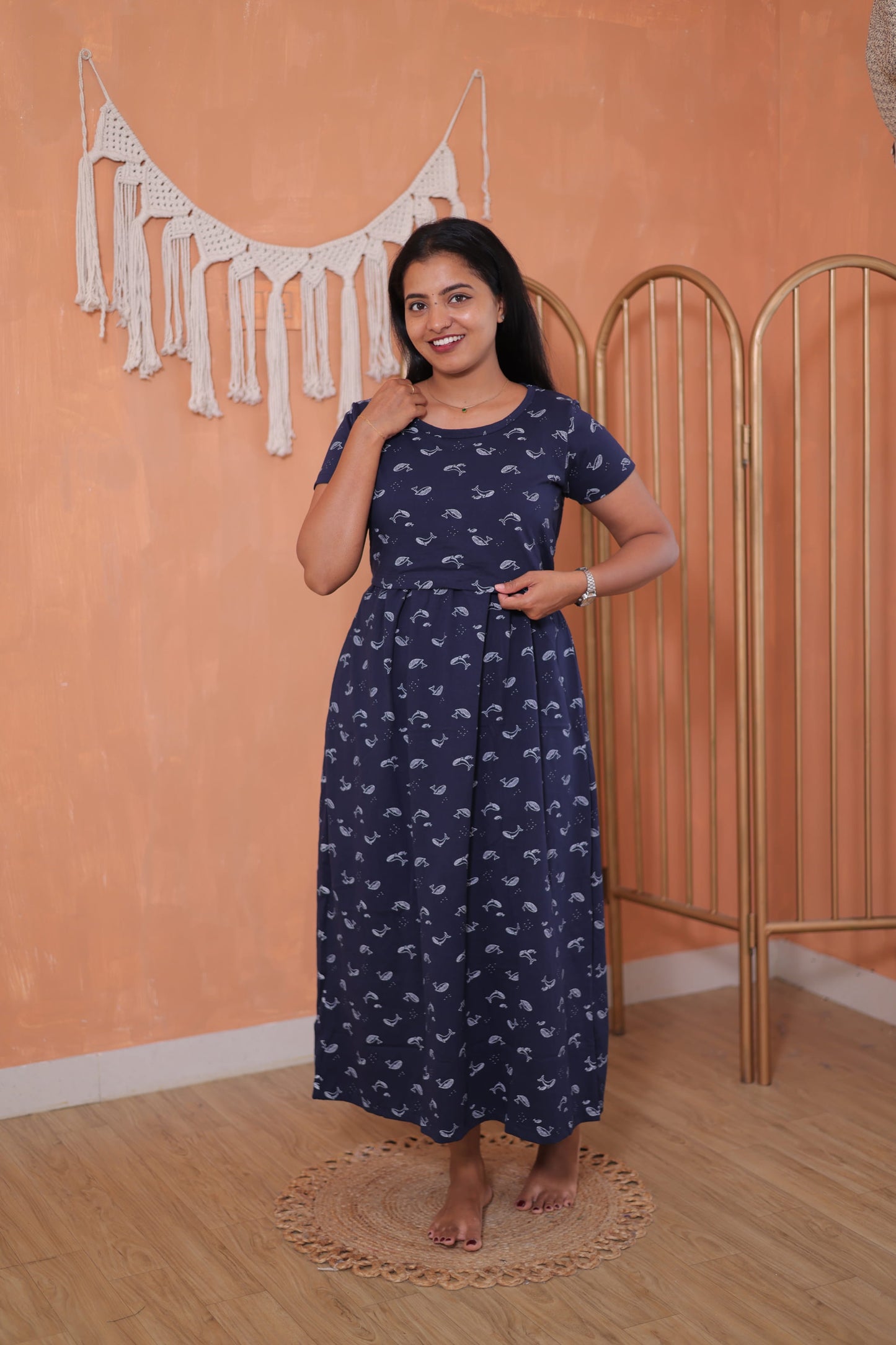 Blue Whale | Zipless Maternity Wear | Full Length