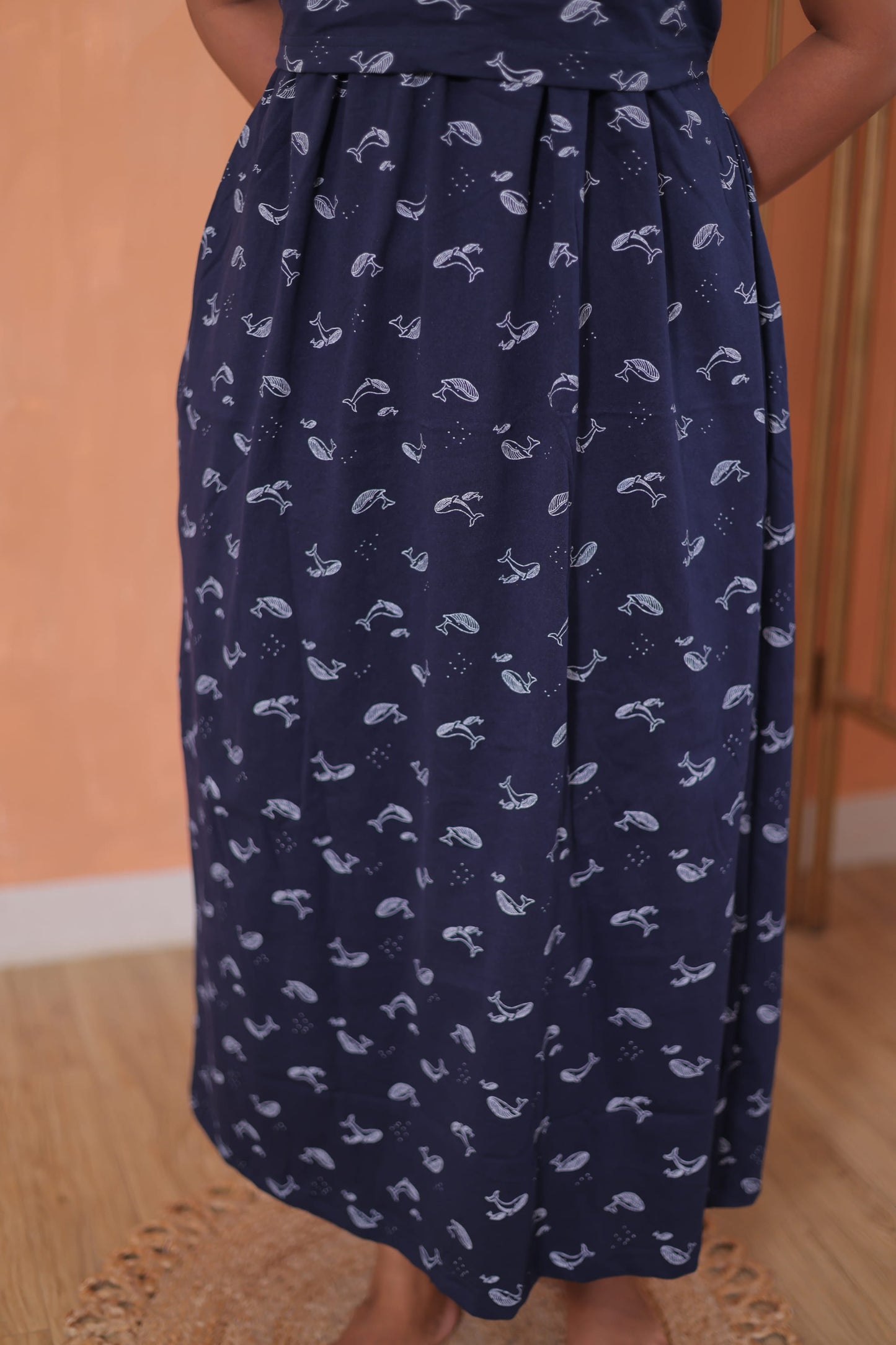 Blue Whale | Zipless Maternity Wear | Full Length