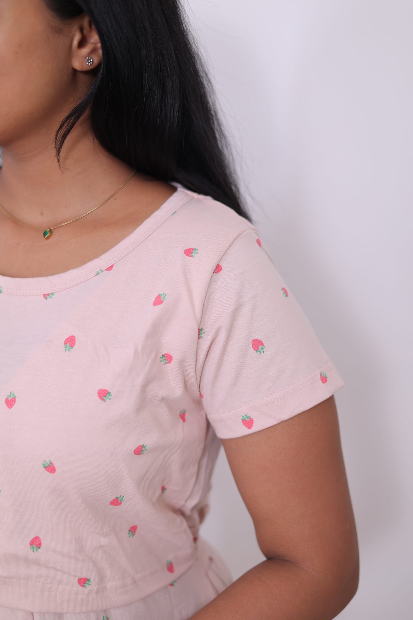 Pink Meadow | Zipless Maternity Maxi | Full Length