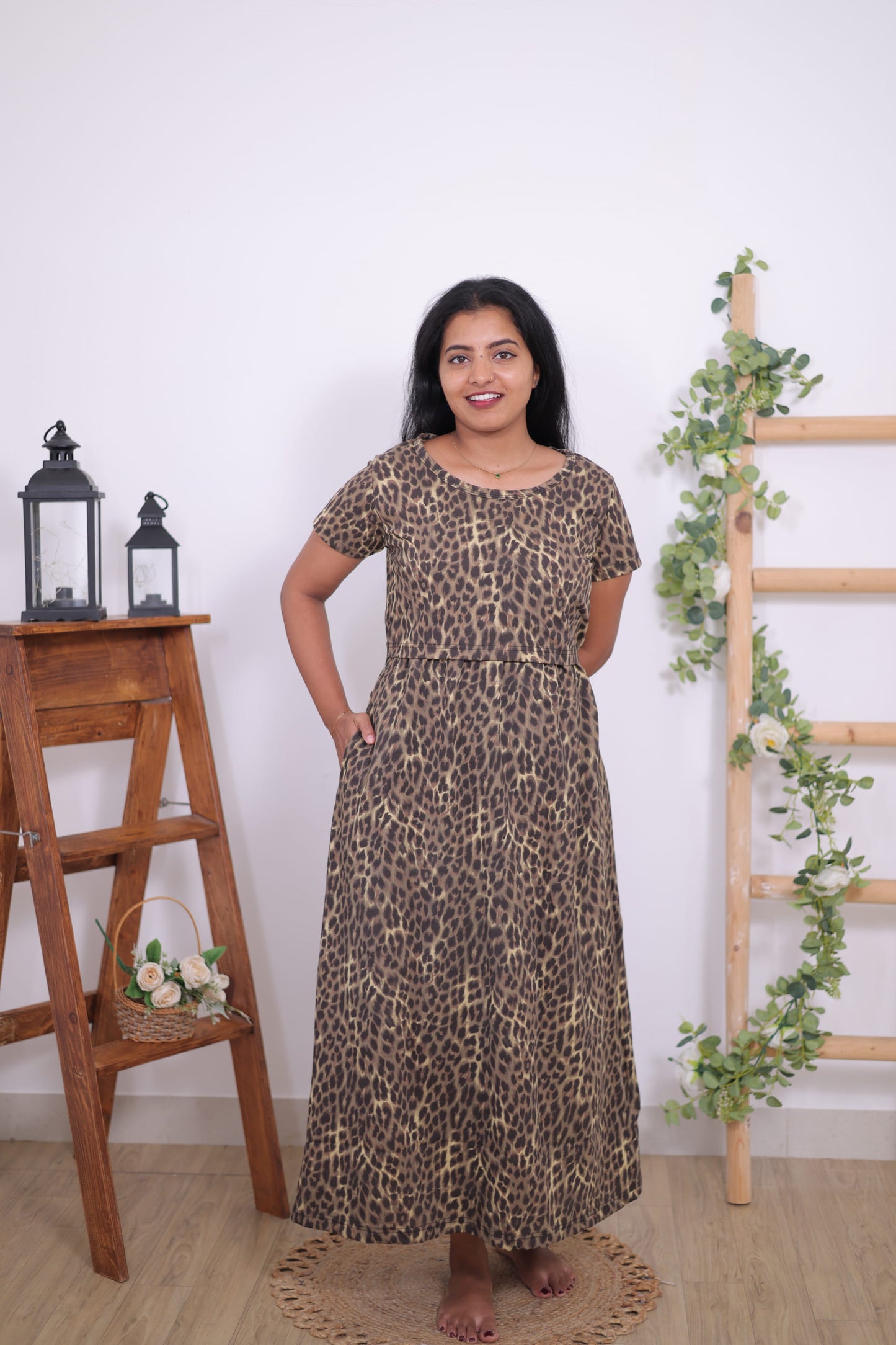 River Run | Zipless Maternity Maxi |Full Length