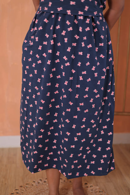 Skyward | Zipless Maternity Maxi | Calf Length