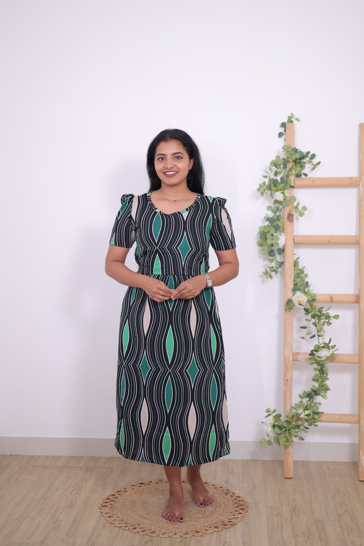 Yellove | Zipless Maternity Maxi  | Calf Length