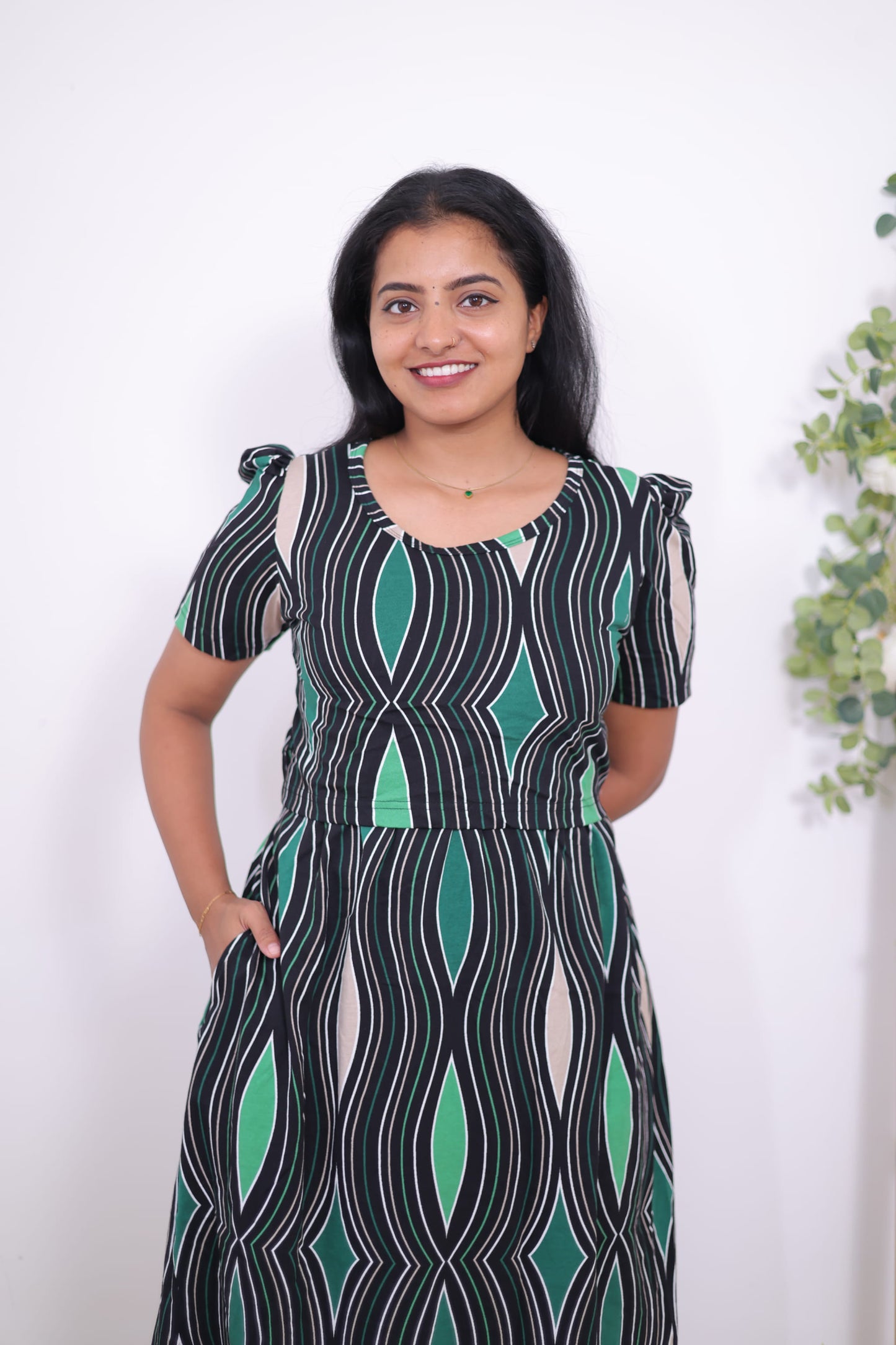 Yellove | Zipless Maternity Maxi  | Calf Length